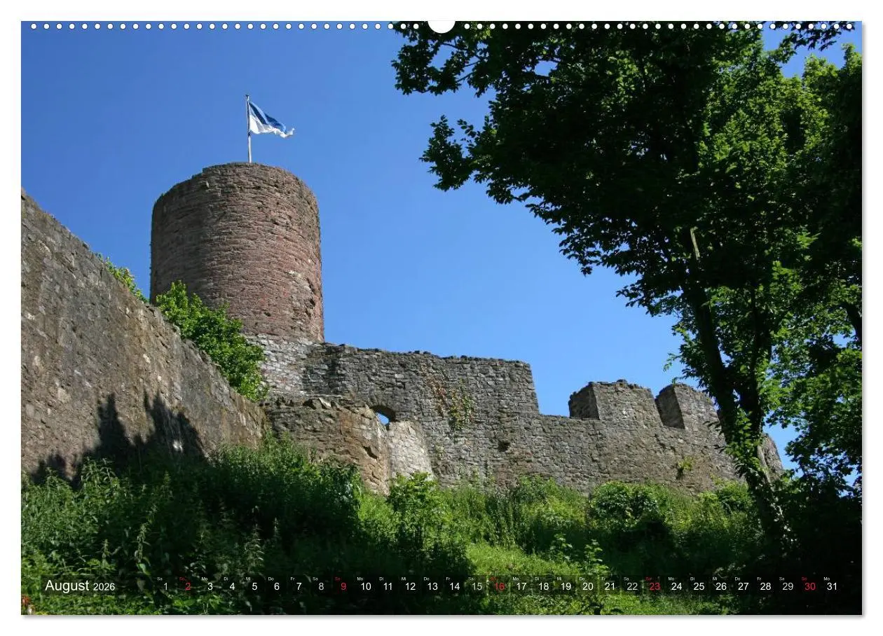 Bild: 9783516181630 | Deutsche Burgen (Wandkalender 2026 DIN A2 quer), CALVENDO...