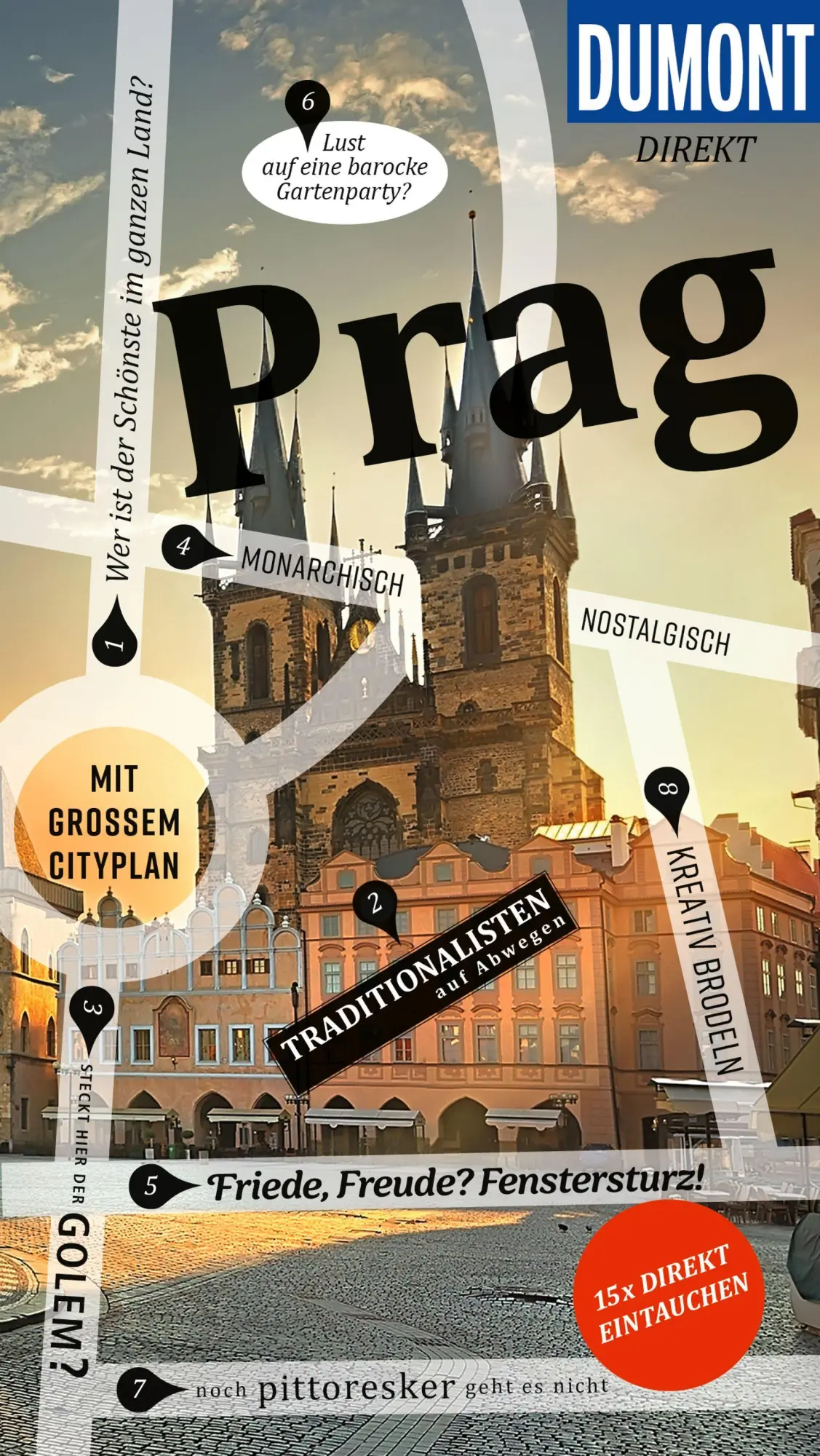 Cover: 9783616001630 | DUMONT direkt Reiseführer Prag | Mit großem Cityplan | Walter M. Weiss