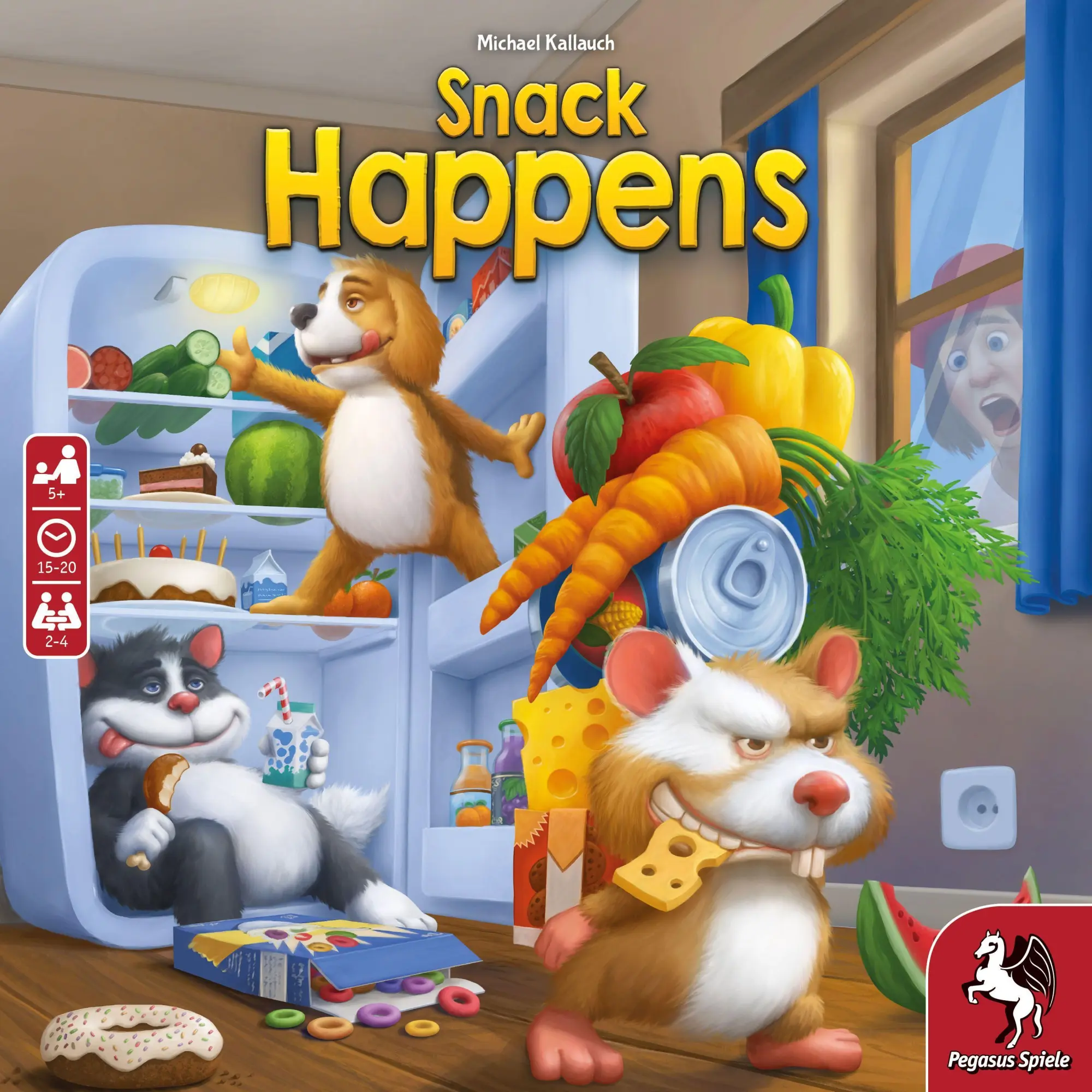 Bild: 4250231731730 | Snack Happens | Michael Kallauch | Spiel | Brettspiel | 66030G | 2023