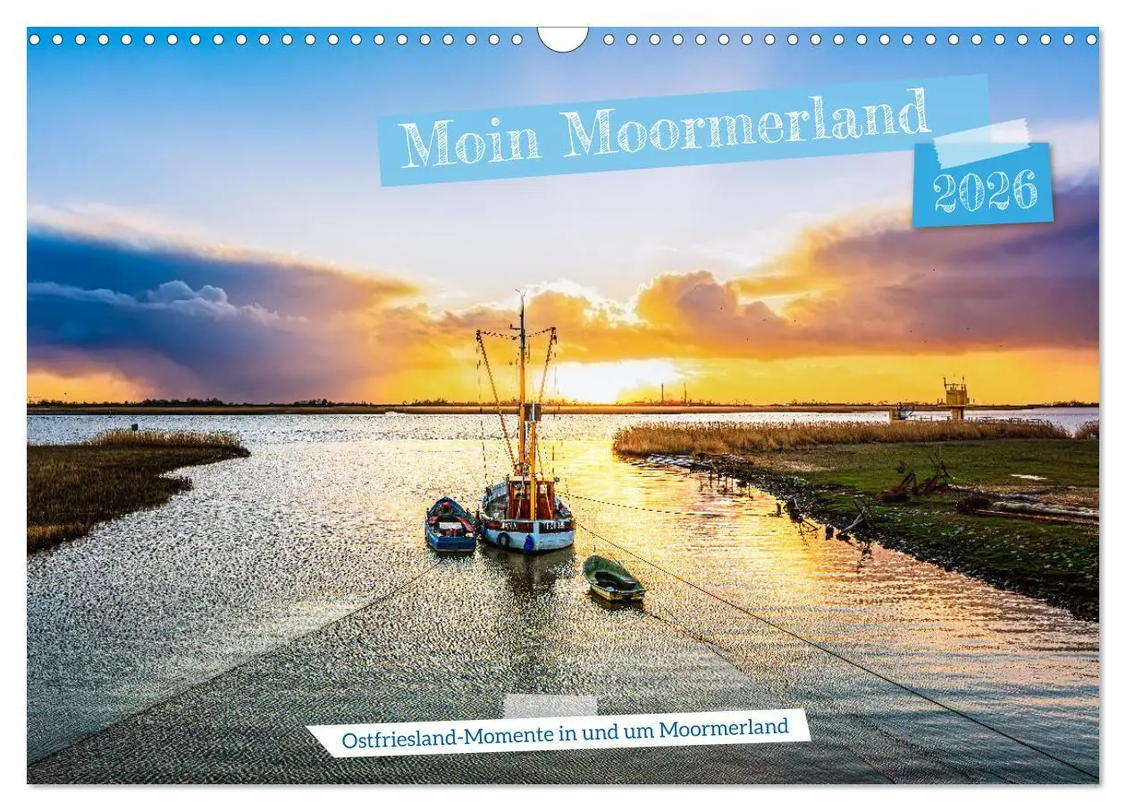 Cover: 9783457461730 | Moin Moormerland (Wandkalender 2026 DIN A3 quer), CALVENDO...