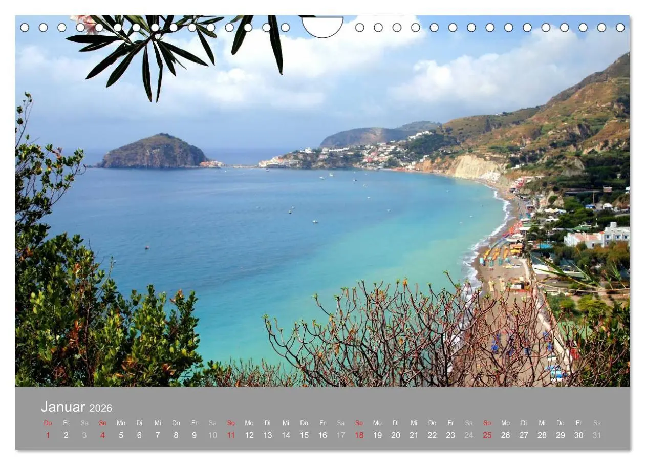 Bild: 9783516001730 | Ischia, die grüne Insel (Wandkalender 2026 DIN A4 quer), CALVENDO...