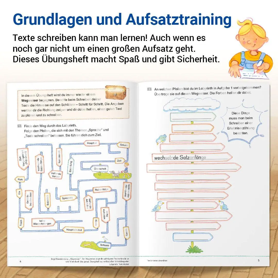 Bild: 9783619441730 | Das Übungsheft Texte schreiben 4 | Grundlagen- und Aufsatztraining