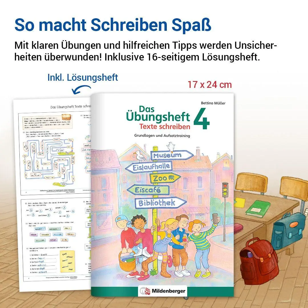 Bild: 9783619441730 | Das Übungsheft Texte schreiben 4 | Grundlagen- und Aufsatztraining