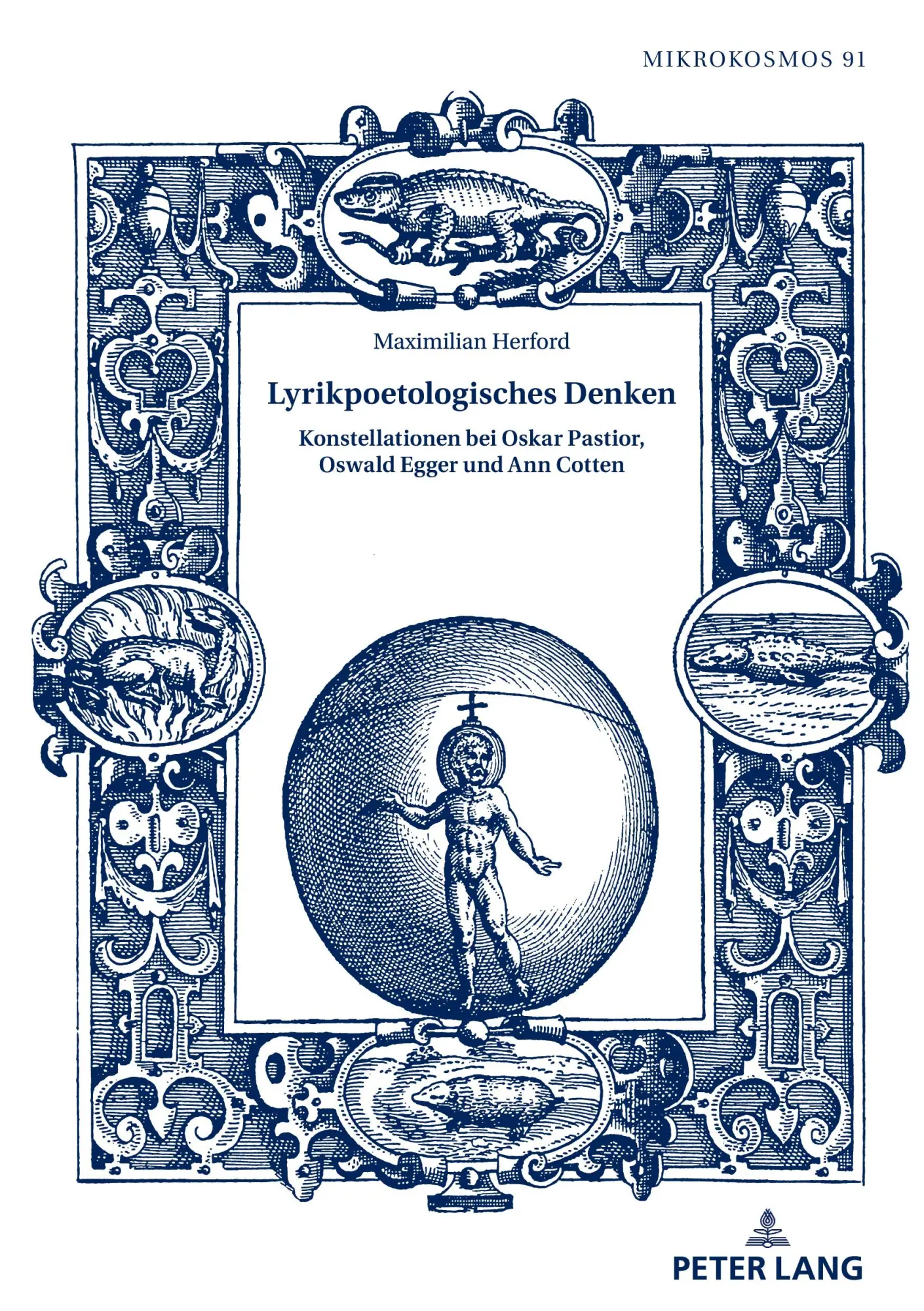 Cover: 9783631911730 | Lyrikpoetologisches Denken | Maximilian Herford | Buch | 256 S. | 2024