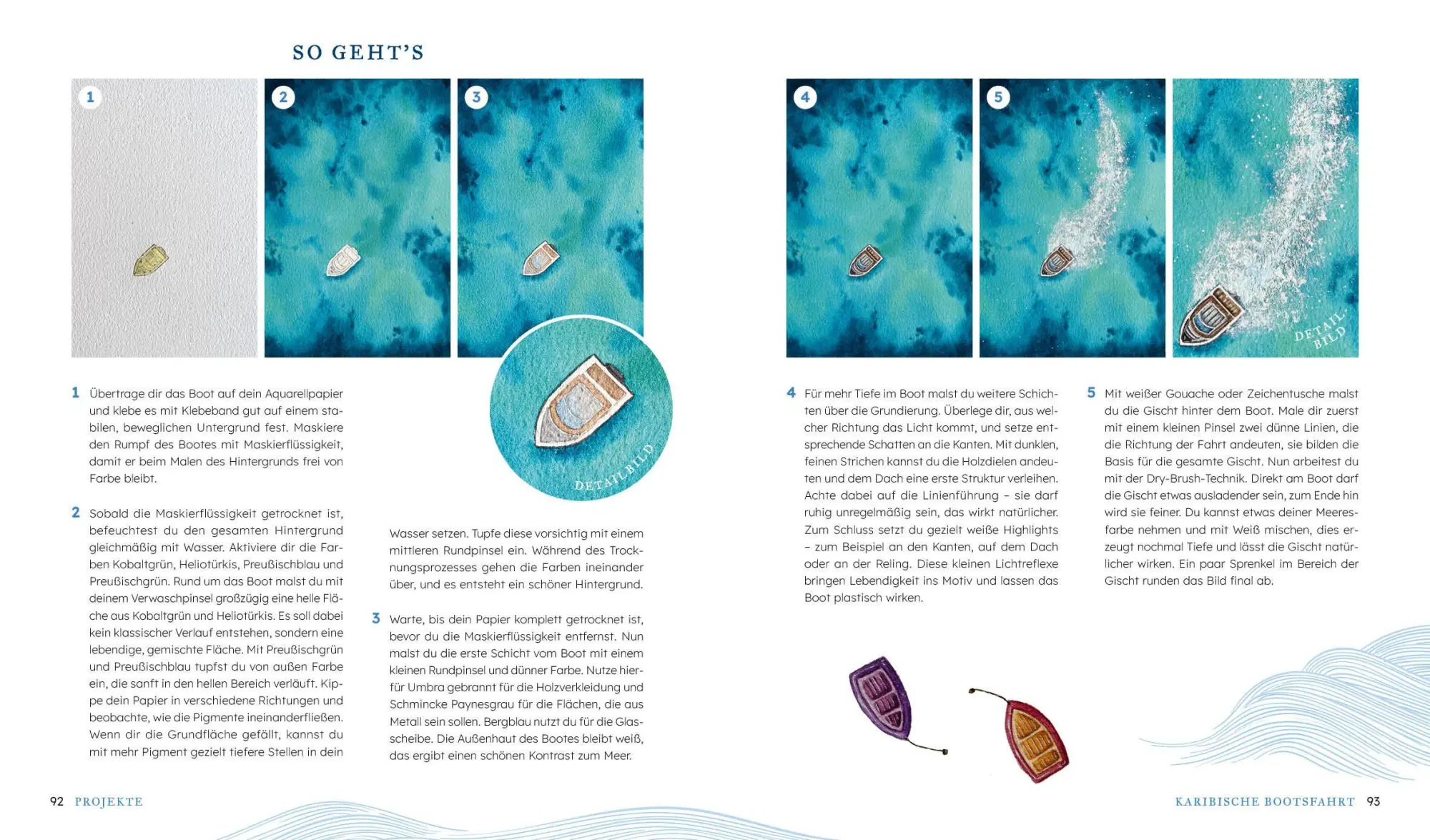 Bild: 9783745931730 | Salty Watercolor - Sommer, Sonne, Meer | Manuela Gaß | Buch | 128 S.