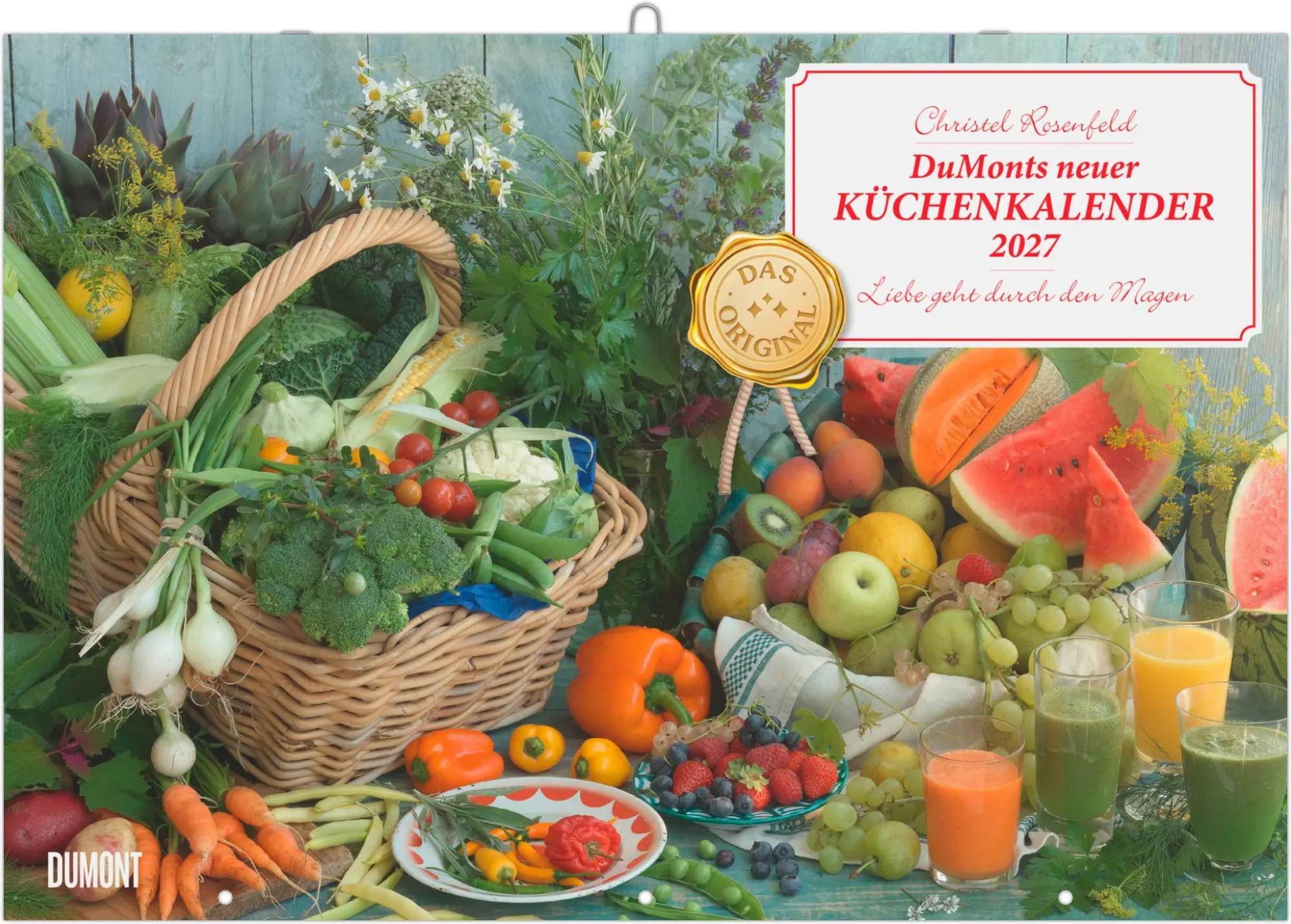 Cover: 4069095011830 | DuMonts neuer Küchenkalender 2027 | Neumann Verlage GmbH &amp; Co KG