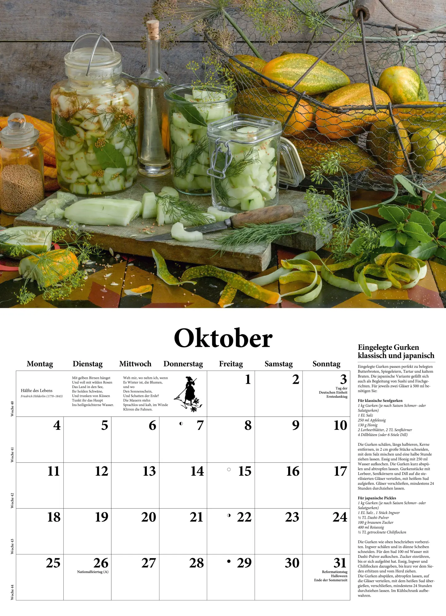 Bild: 4069095011830 | DuMonts neuer Küchenkalender 2027 | Neumann Verlage GmbH &amp; Co KG