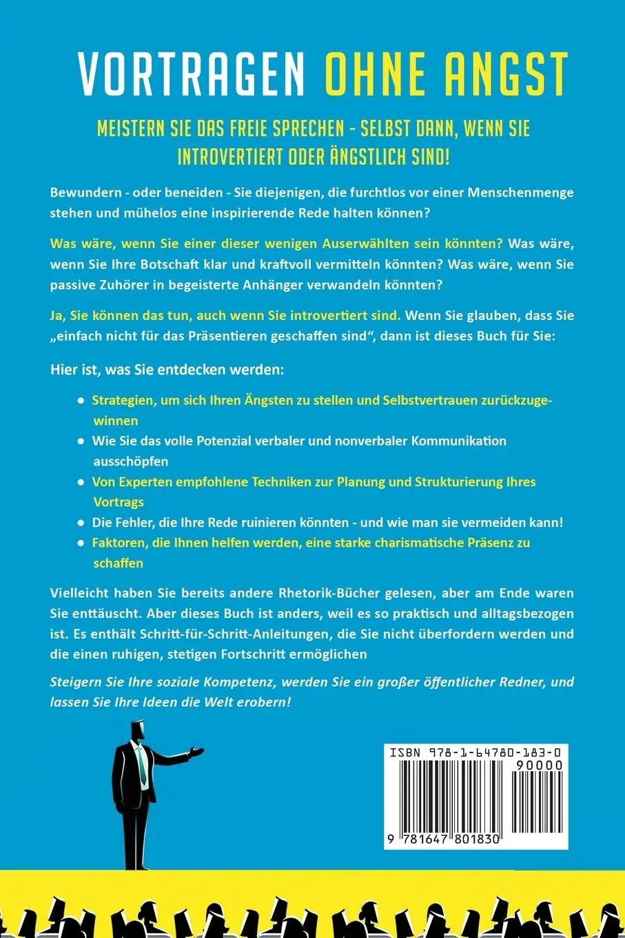 Rückseite: 9781647801830 | Vortragen ohne Angst | Gerard Shaw | Taschenbuch | 2020