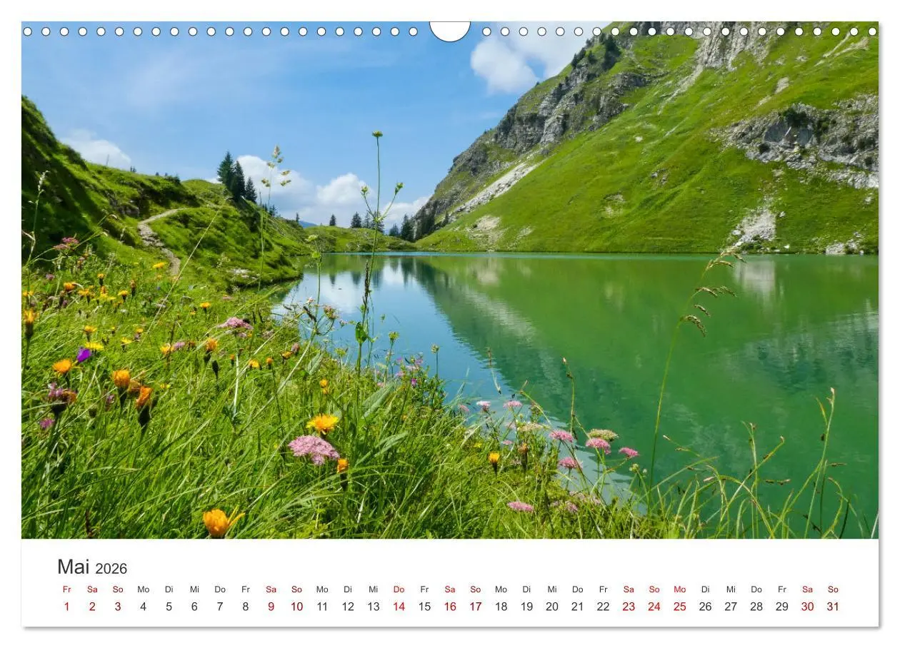 Bild: 9783457521830 | Oberstdorf - Bergparadies in den Alpen (Wandkalender 2026 DIN A3...