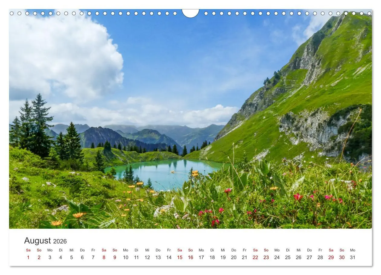 Bild: 9783457521830 | Oberstdorf - Bergparadies in den Alpen (Wandkalender 2026 DIN A3...