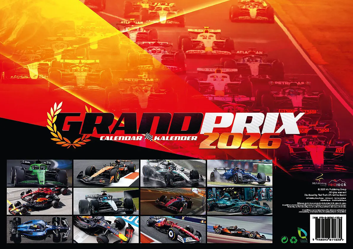 Bild: 9798893611830 | Formel 1 Kalender 2026 | Kalender | 14 S. | Deutsch | 2026