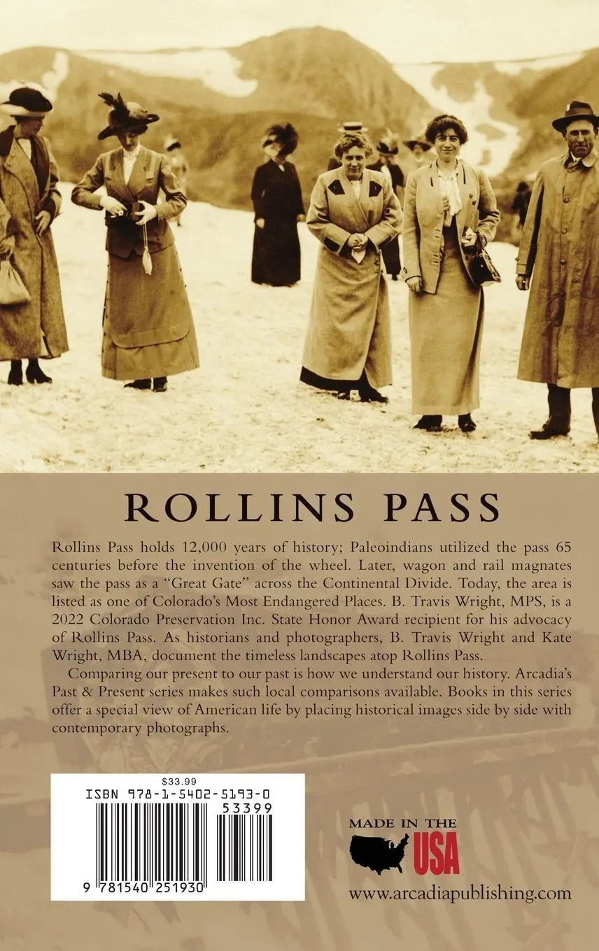 Rückseite: 9781540251930 | Rollins Pass | B Travis Wright | Buch | Gebunden | Englisch | 2022