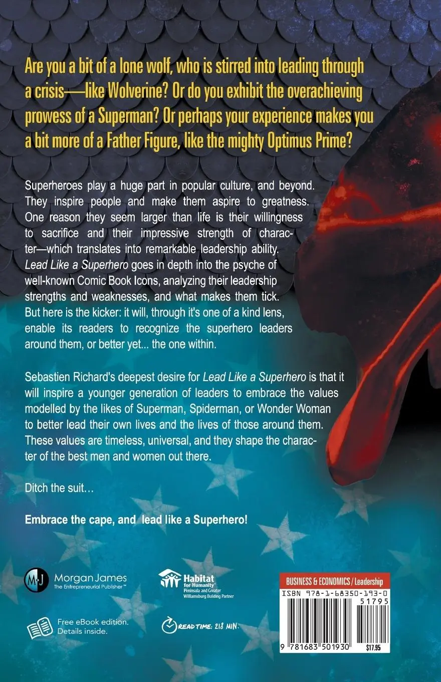 Rückseite: 9781683501930 | Lead Like a Superhero | Richard Sebastien | Taschenbuch | Englisch