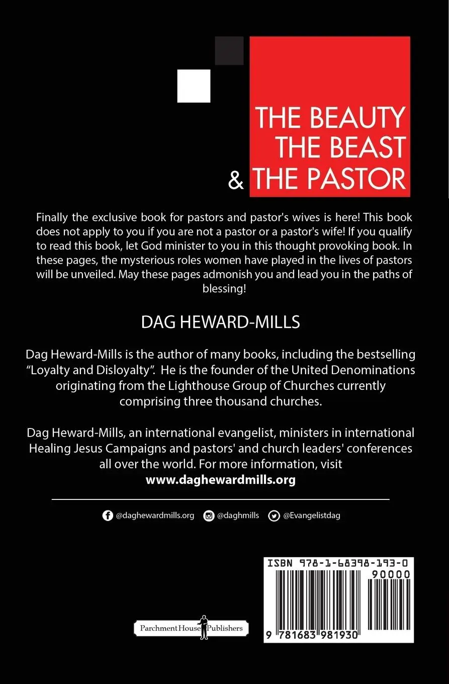 Rückseite: 9781683981930 | The Beauty, The Beast and the Pastor | Dag Heward-Mills | Taschenbuch