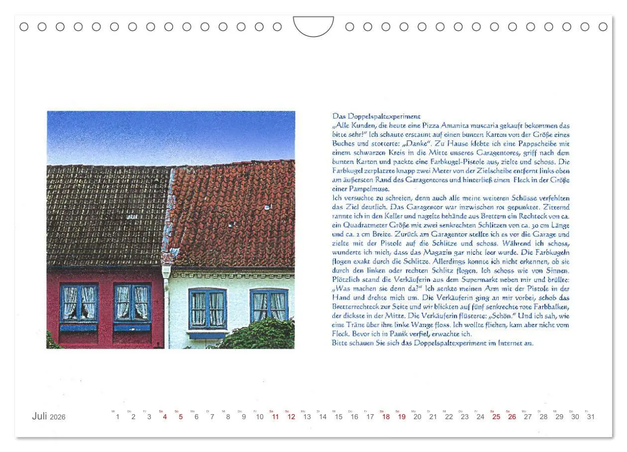 Bild: 9783457371930 | Wundervolle Wirklichkeit - Nachdenk-Kalender (Wandkalender 2026 DIN...