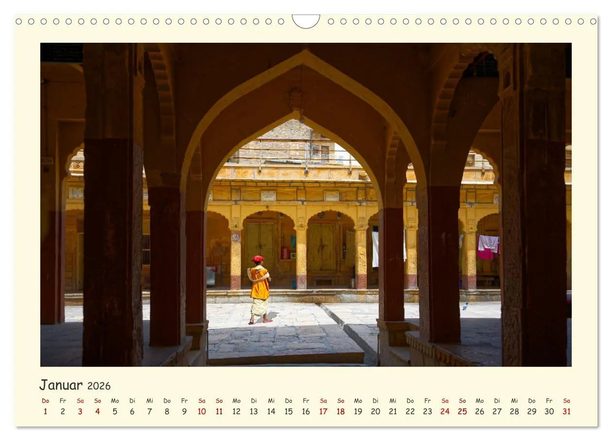 Bild: 9783457511930 | Urlaubsgefühle - INDIEN Impressionen aus Rajasthan (Wandkalender...
