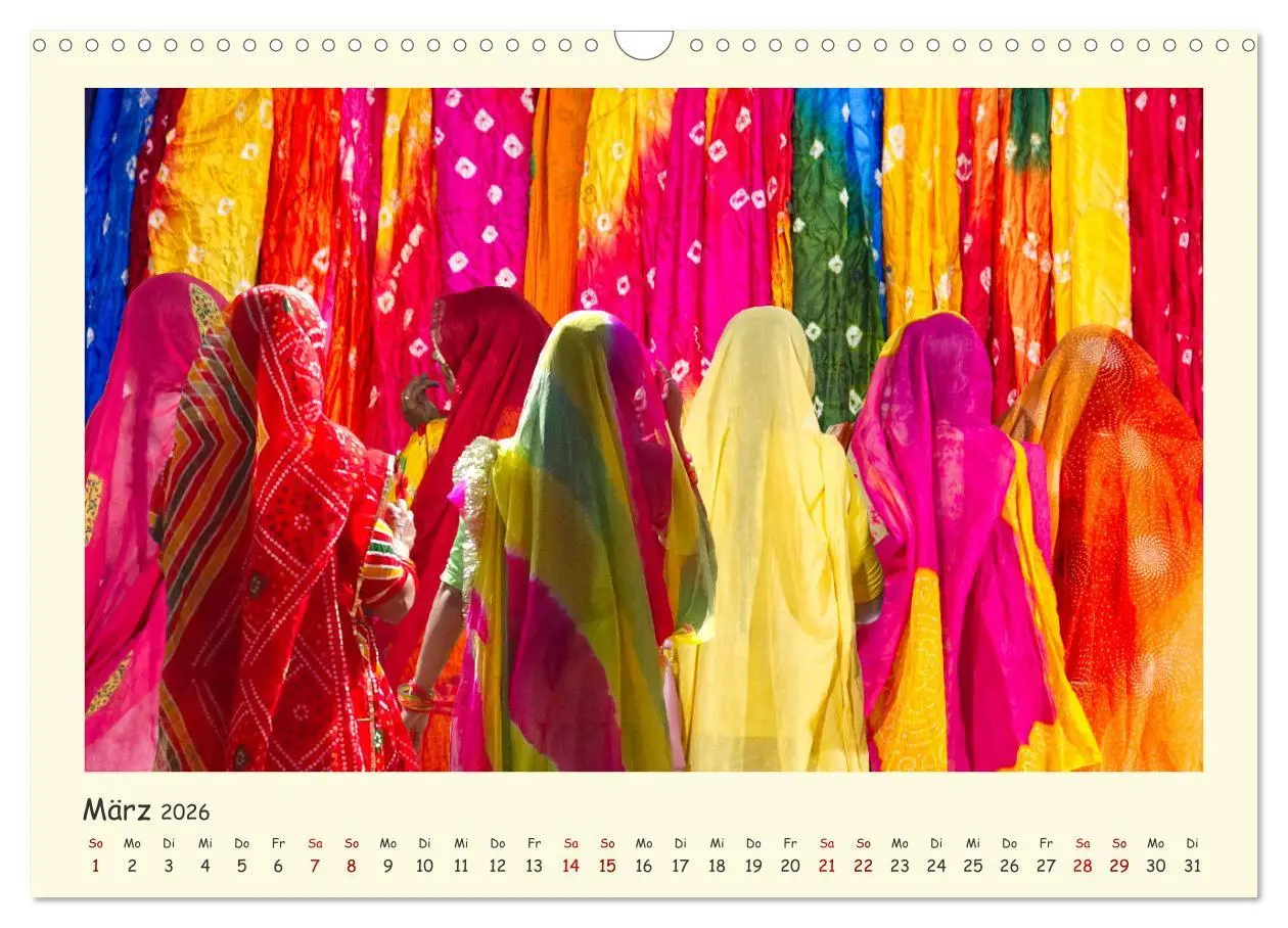 Bild: 9783457511930 | Urlaubsgefühle - INDIEN Impressionen aus Rajasthan (Wandkalender...