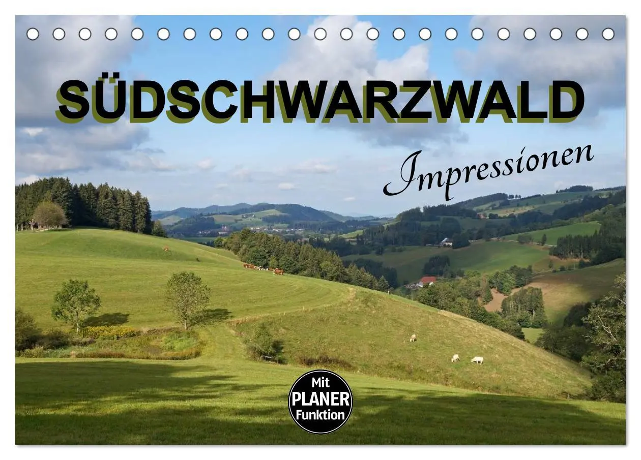 Cover: 9783457991930 | Südschwarzwald - Impressionen (Tischkalender 2026 DIN A5 quer),...