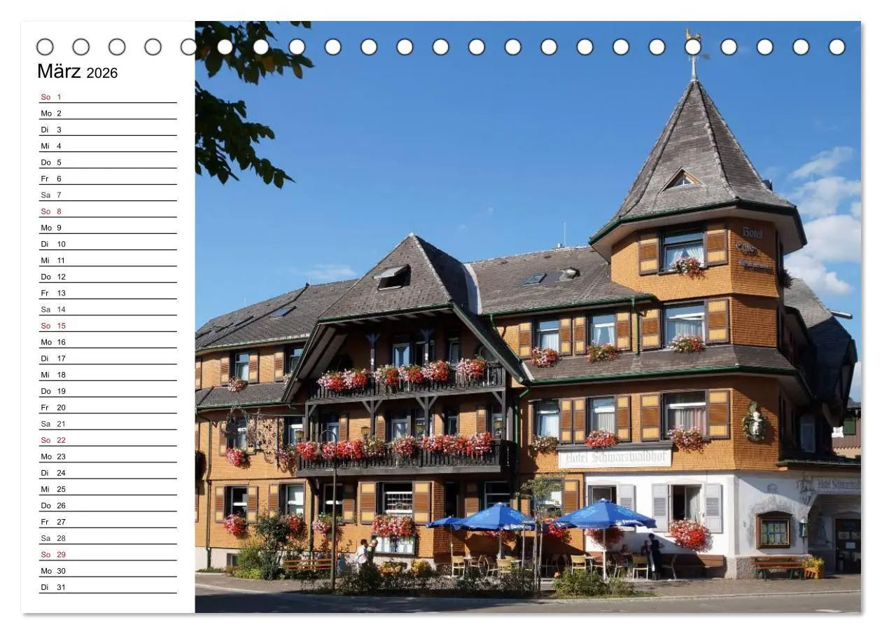 Bild: 9783457991930 | Südschwarzwald - Impressionen (Tischkalender 2026 DIN A5 quer),...