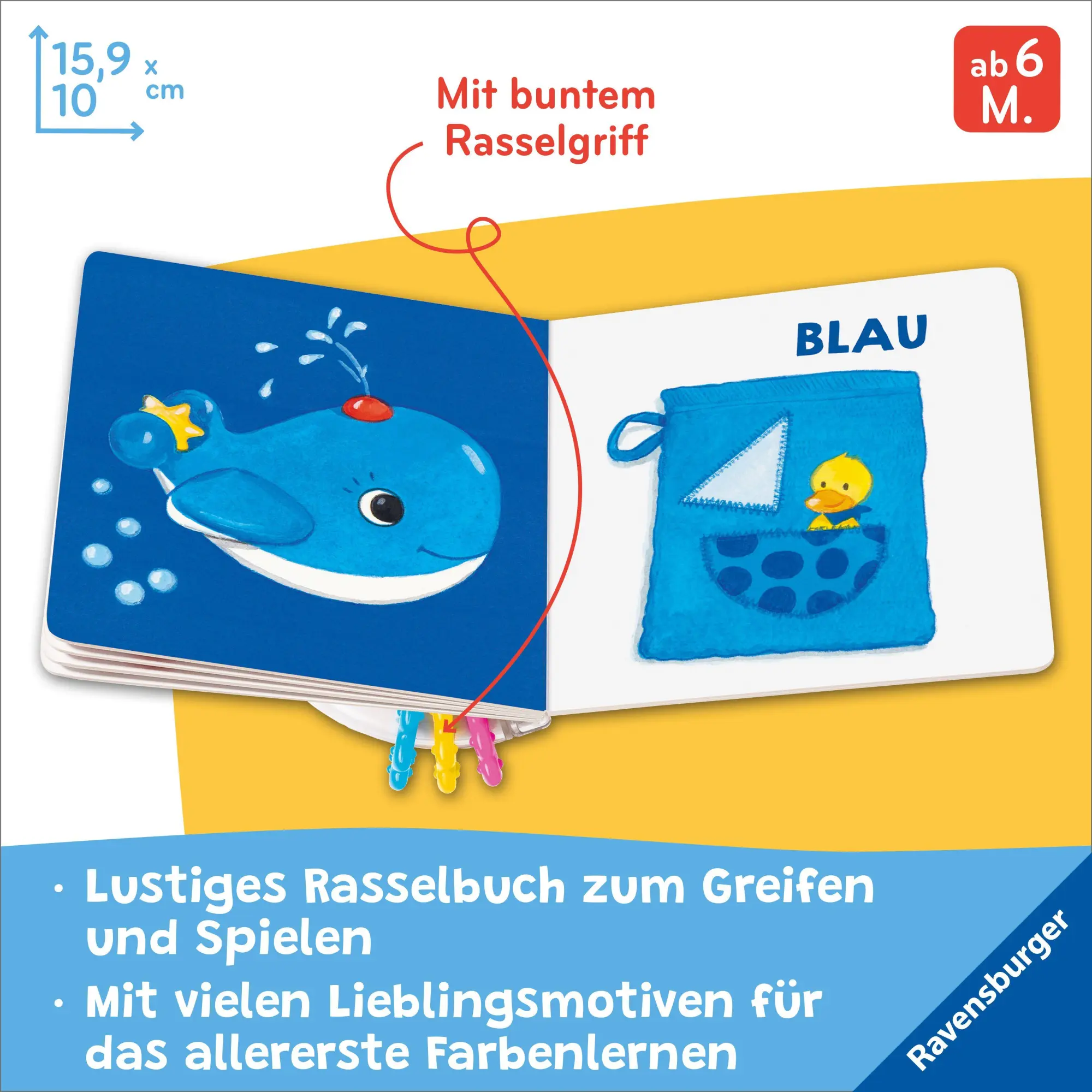 Bild: 9783473421930 | Mein buntes Rasselbuch | Martina Kohl | Buch | 14 S. | Deutsch | 2026