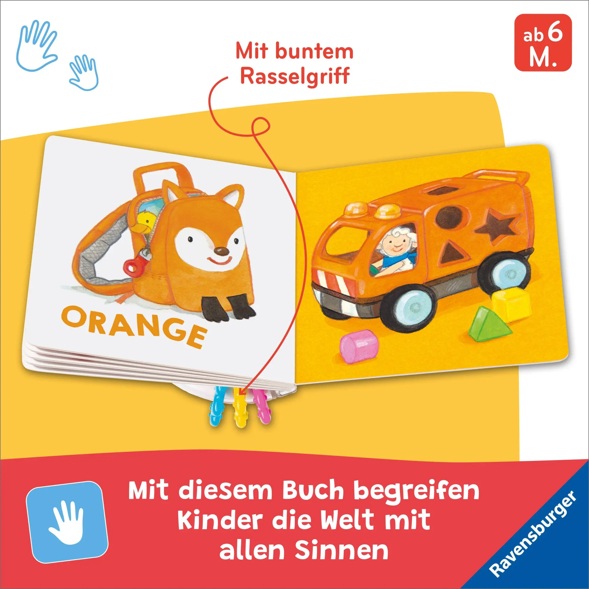 Bild: 9783473421930 | Mein buntes Rasselbuch | Martina Kohl | Buch | 14 S. | Deutsch | 2026