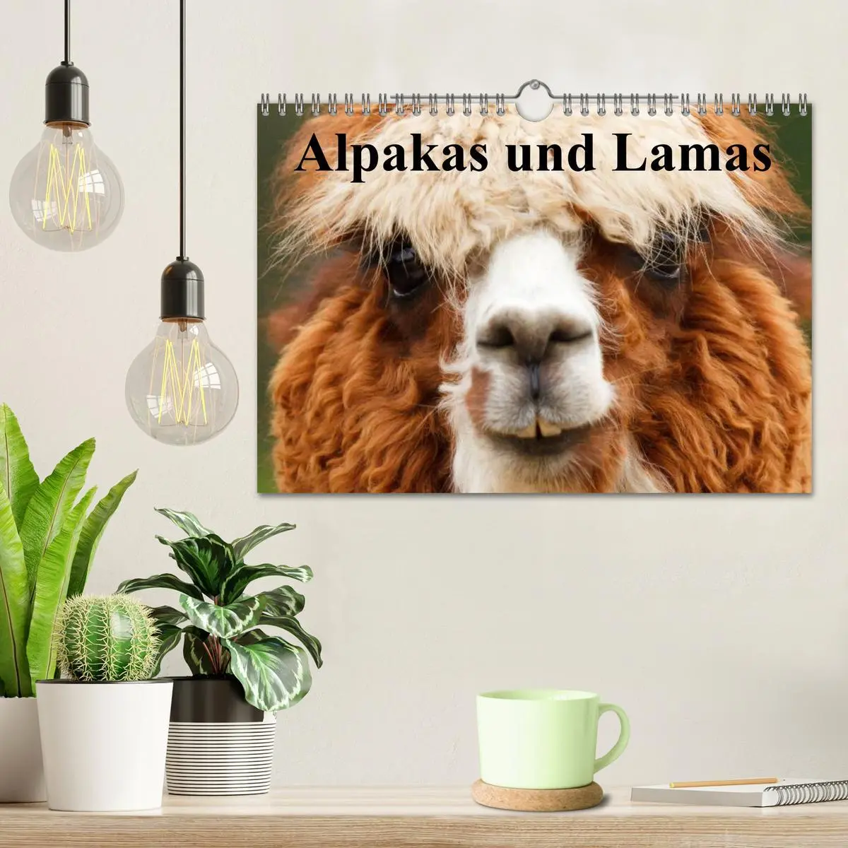 Bild: 9783516221930 | Alpakas und Lamas (Wandkalender 2026 DIN A4 quer), CALVENDO...