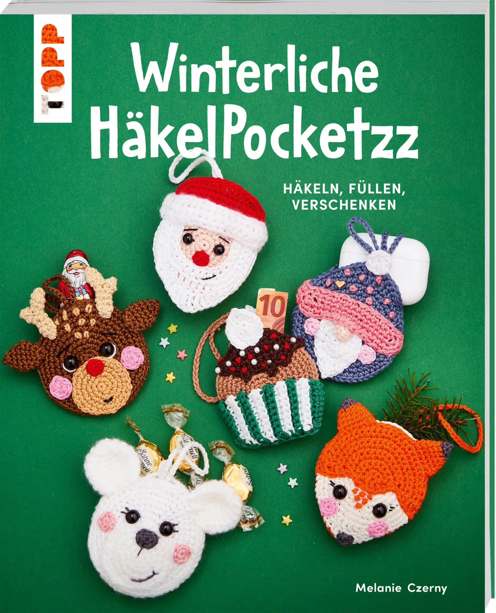 Cover: 9783735871930 | Winterliche HäkelPocketzz | Häkeln, Füllen, Verschenken | Czerny