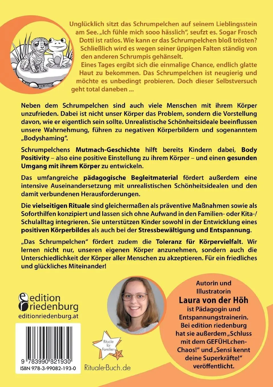 Rückseite: 9783990821930 | Das Schrumpelchen - Eine Mutmach-Geschichte über Body Positivity,...