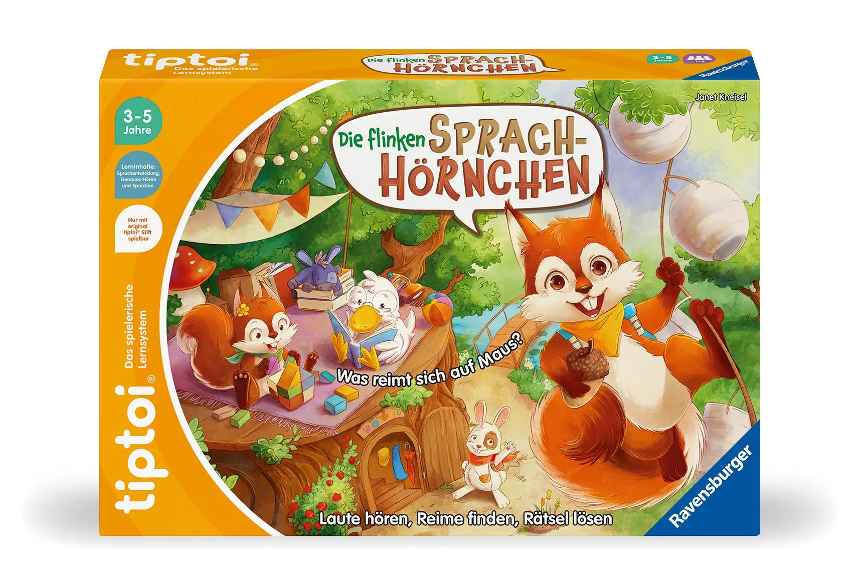 Cover: 4005556002030 | tiptoi® Die flinken Sprach-Hörnchen - ab 3 Jahre | Janet Kneisel