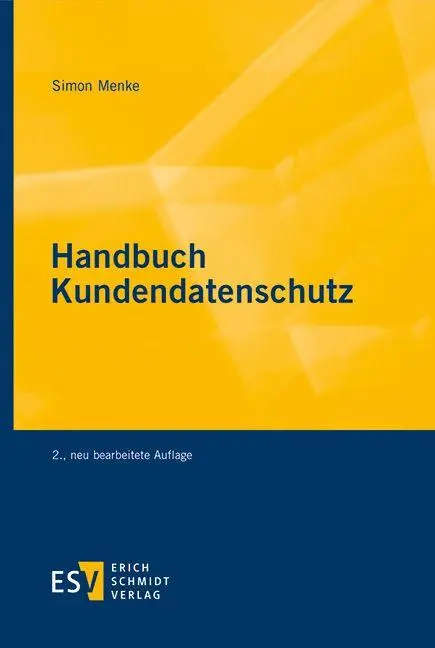 Cover: 9783503242030 | Handbuch - - Kundendatenschutz | Simon Menke | Buch | 385 S. | Deutsch