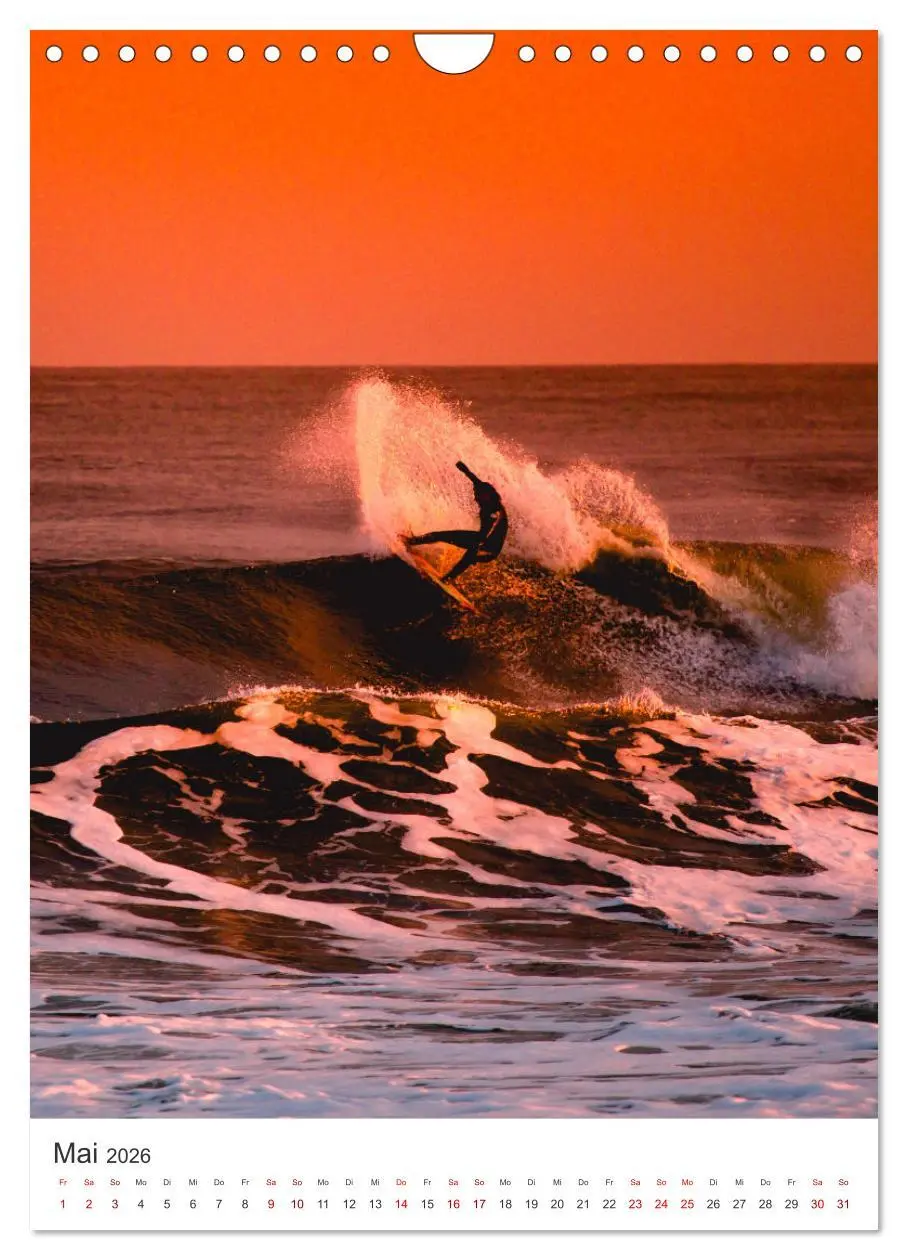 Bild: 9783516352030 | Surfen - Auf der perfekten Welle. (Wandkalender 2026 DIN A4 hoch),...
