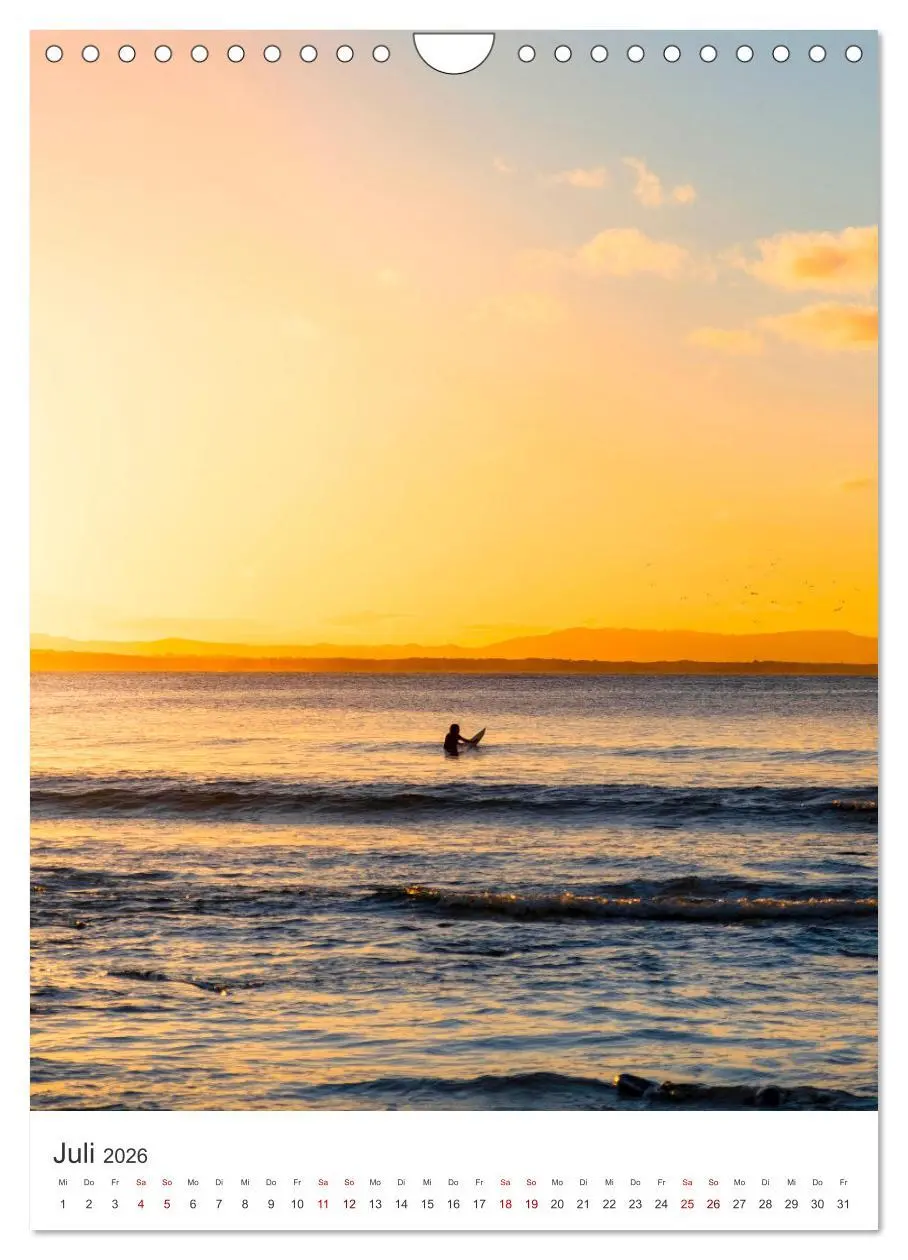 Bild: 9783516352030 | Surfen - Auf der perfekten Welle. (Wandkalender 2026 DIN A4 hoch),...