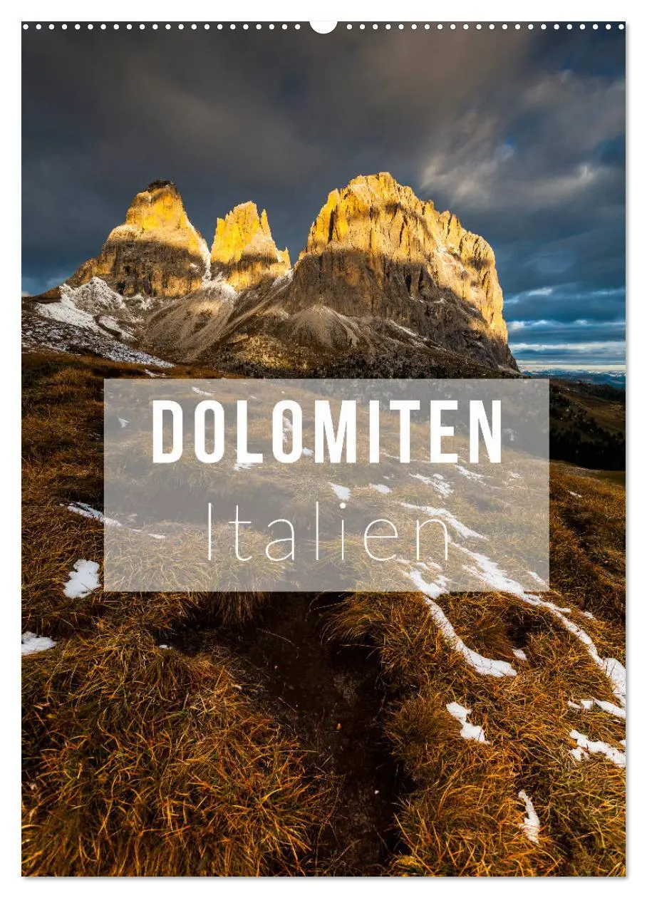 Cover: 9783516422030 | Dolomiten. Italien (Wandkalender 2026 DIN A2 hoch), CALVENDO...