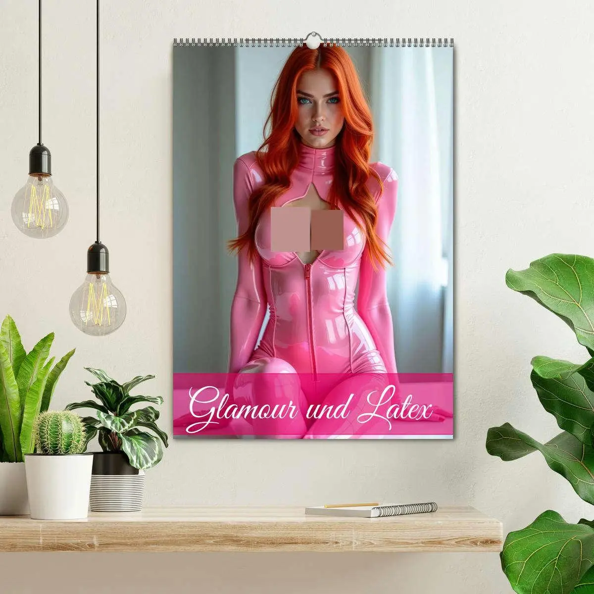 Bild: 9783516592030 | Glamour &amp; Latex (Wandkalender 2026 DIN A2 hoch), CALVENDO...