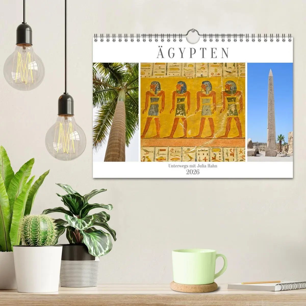 Bild: 9783516662030 | Ägypten - unterwegs mit Julia Hahn (Wandkalender 2026 DIN A4 quer),...