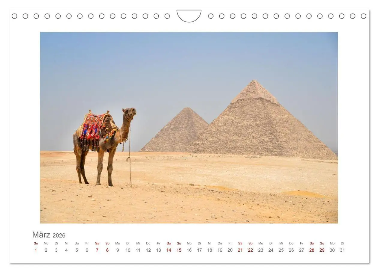 Bild: 9783516662030 | Ägypten - unterwegs mit Julia Hahn (Wandkalender 2026 DIN A4 quer),...