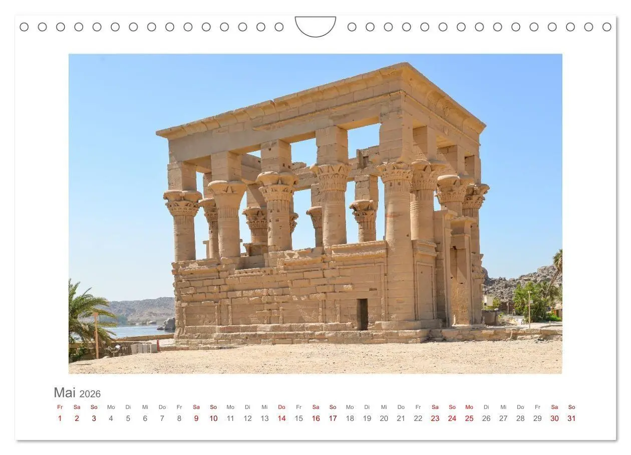Bild: 9783516662030 | Ägypten - unterwegs mit Julia Hahn (Wandkalender 2026 DIN A4 quer),...