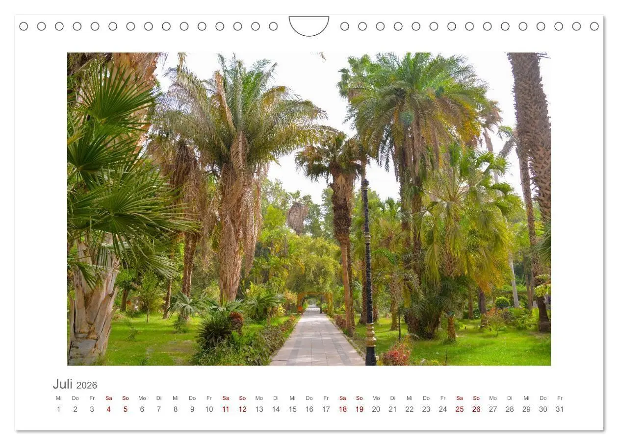 Bild: 9783516662030 | Ägypten - unterwegs mit Julia Hahn (Wandkalender 2026 DIN A4 quer),...
