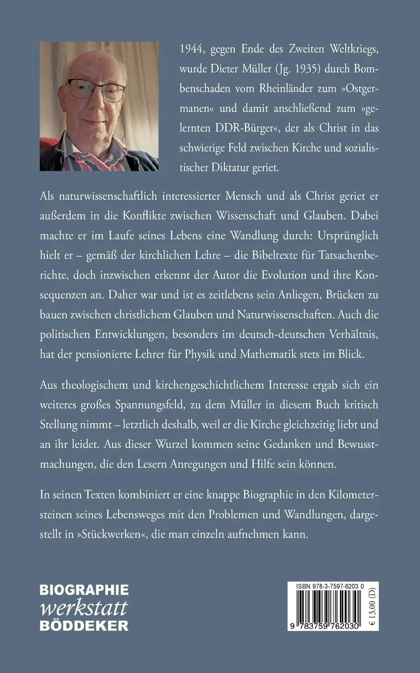 Rückseite: 9783759762030 | Mein Stückwerk | Müller Dieter | Taschenbuch | Paperback | 194 S.