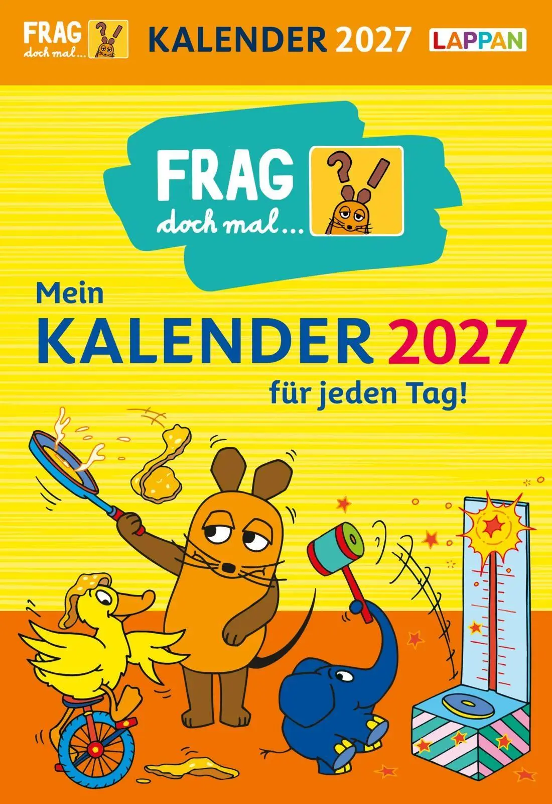 Cover: 9783830322030 | Frag doch mal ... die Maus: Tageskalender 2027 - Mein Kalender für...