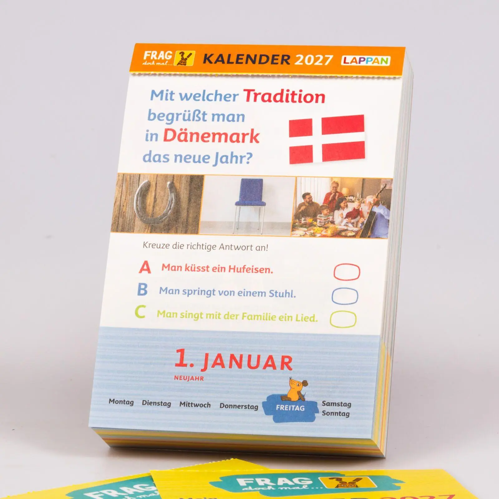 Bild: 9783830322030 | Frag doch mal ... die Maus: Tageskalender 2027 - Mein Kalender für...