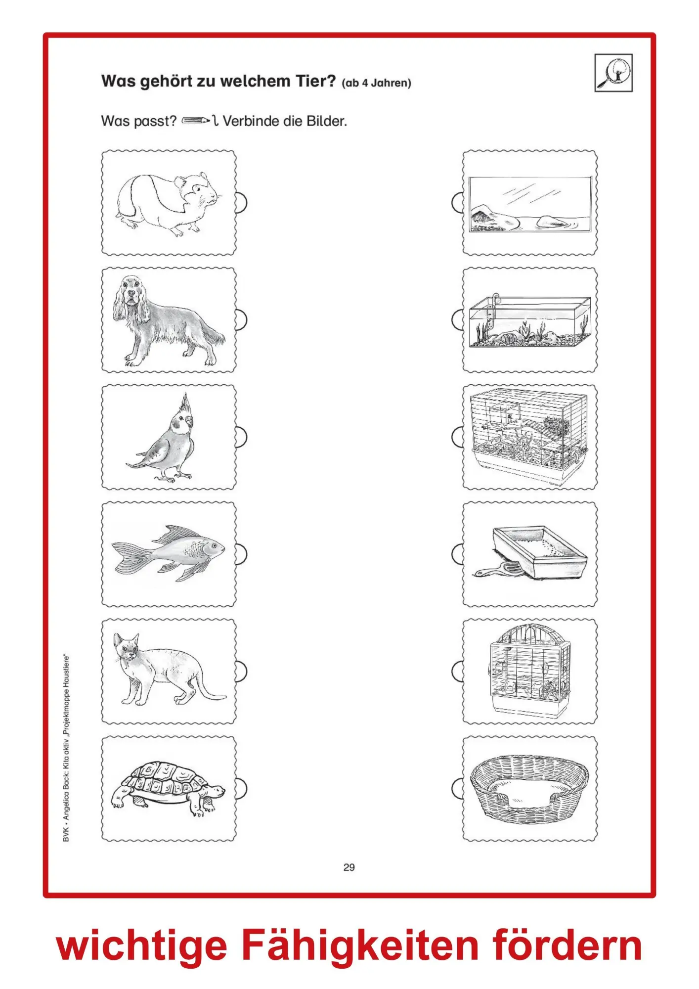 Bild: 9783965202030 | Kita aktiv Projektmappe Haustiere | Angelica Back | Broschüre | 56 S.
