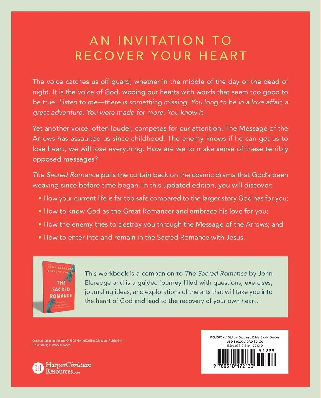 Rückseite: 9780310172130 | The Sacred Romance Workbook, Updated Edition | John Eldredge | Buch