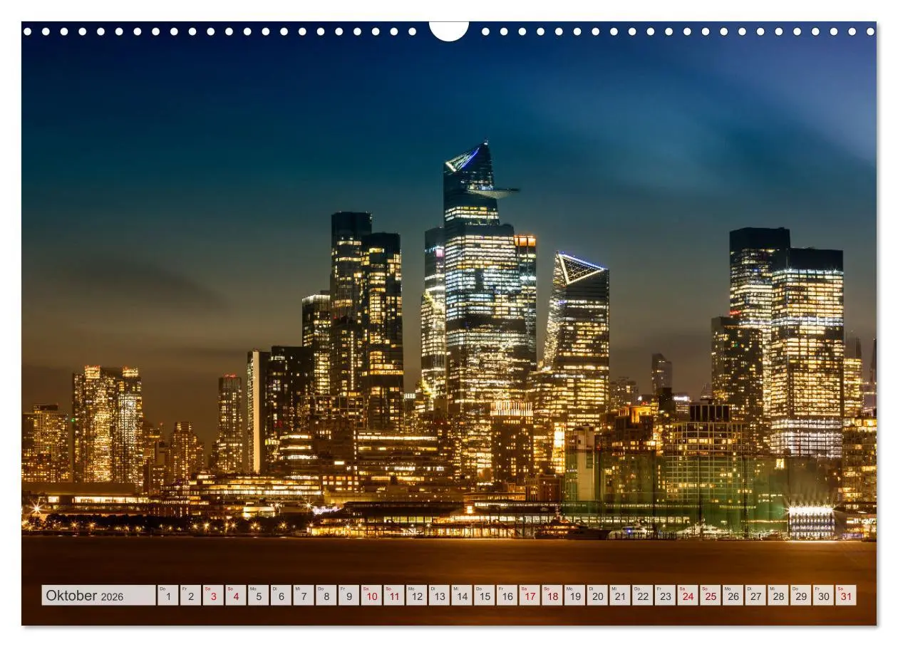 Bild: 9783457322130 | NEW YORK CITY Urbane Magie (Wandkalender 2026 DIN A3 quer),...