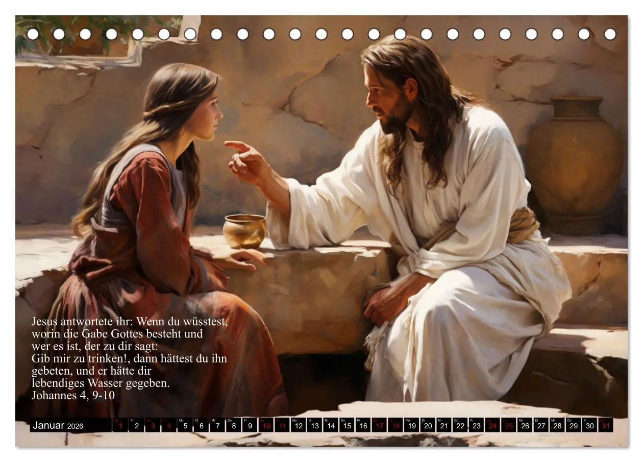 Bild: 9783457492130 | Sein Wirken ist ewig (Tischkalender 2026 DIN A5 quer), CALVENDO...