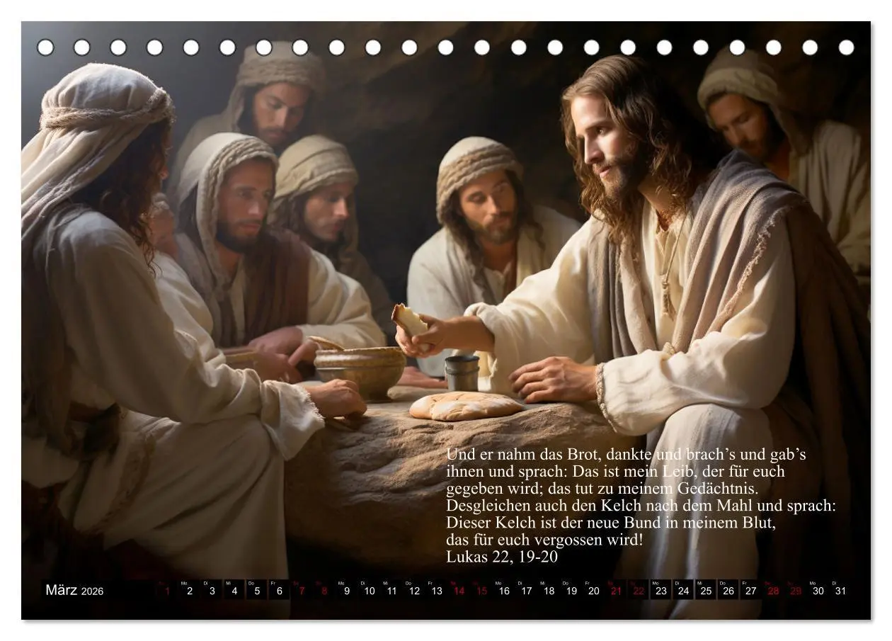 Bild: 9783457492130 | Sein Wirken ist ewig (Tischkalender 2026 DIN A5 quer), CALVENDO...