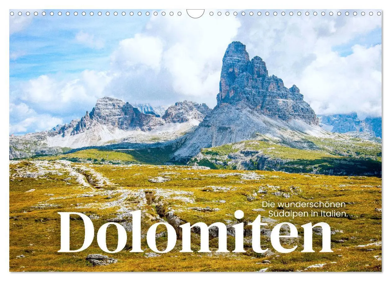 Cover: 9783457562130 | Dolomiten - Die wunderschönen Südalpen in Italien. (Wandkalender...
