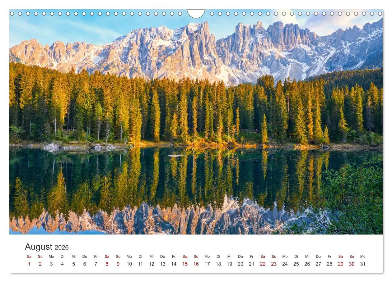 Bild: 9783457562130 | Dolomiten - Die wunderschönen Südalpen in Italien. (Wandkalender...