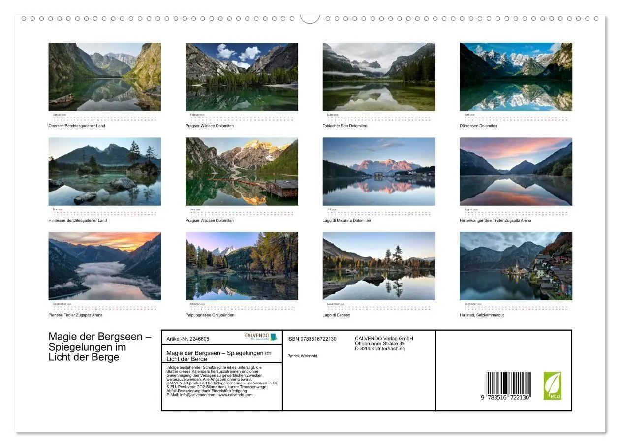 Bild: 9783516722130 | Magie der Bergseen - Spiegelungen im Licht der Berge (hochwertiger...