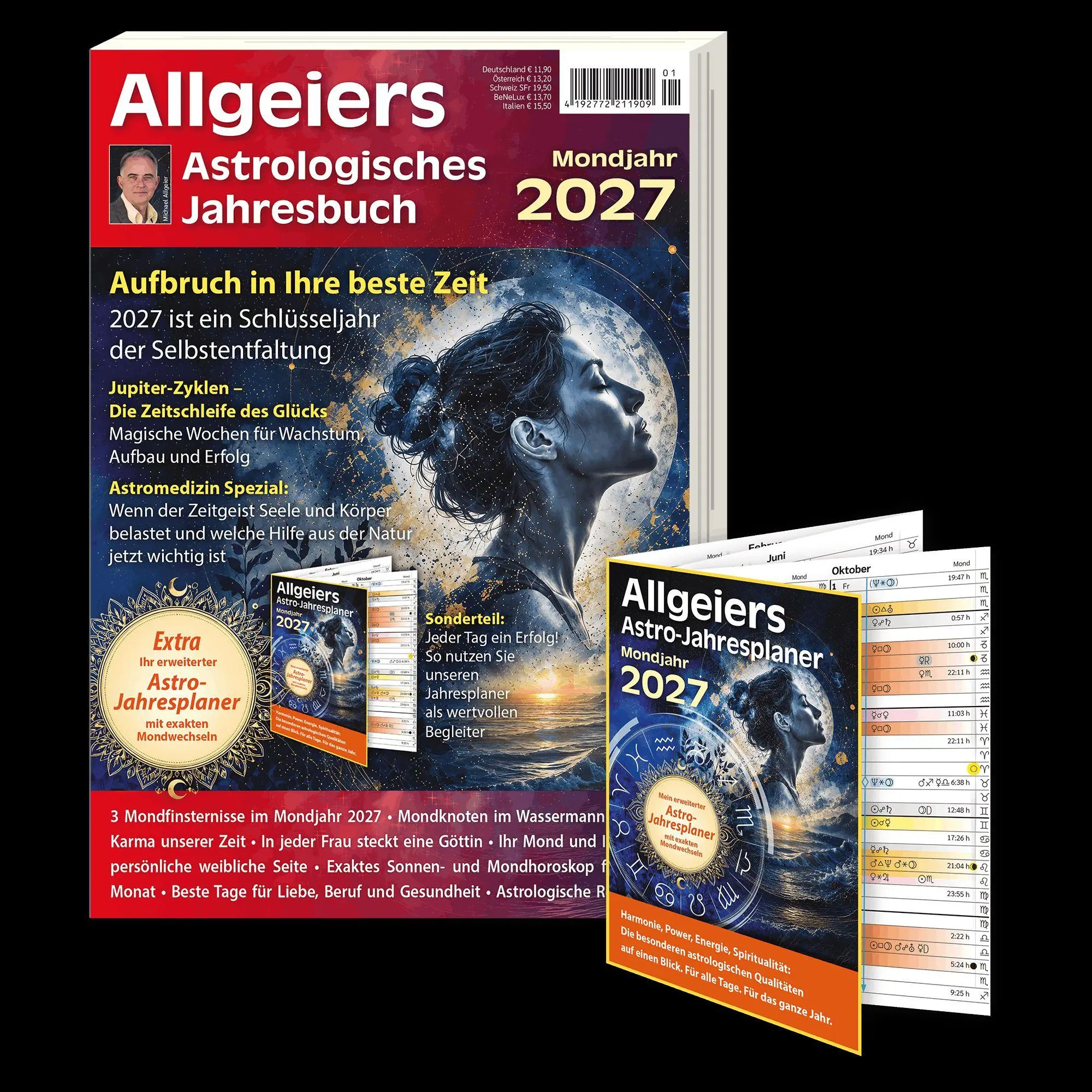 Cover: 9783944882130 | Allgeiers Astrologisches Jahresbuch 2027 | Michael Allgeier | Buch